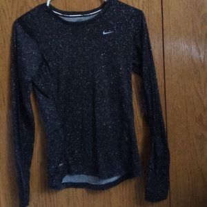 Speckled Nike long sleeve